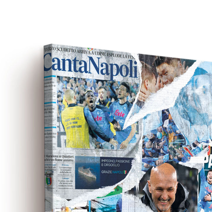 Quadro - Napoli Scudetto Magazines