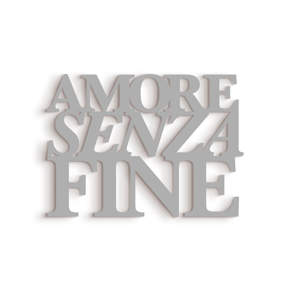 Scritta in legno - Amore Senza Fine