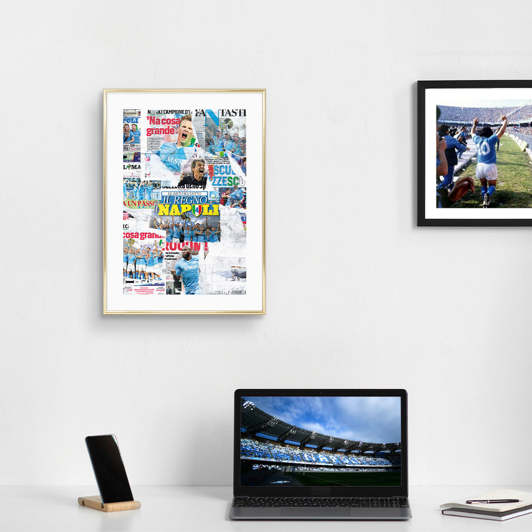Poster - Napoli Scudetto Magazines 2025