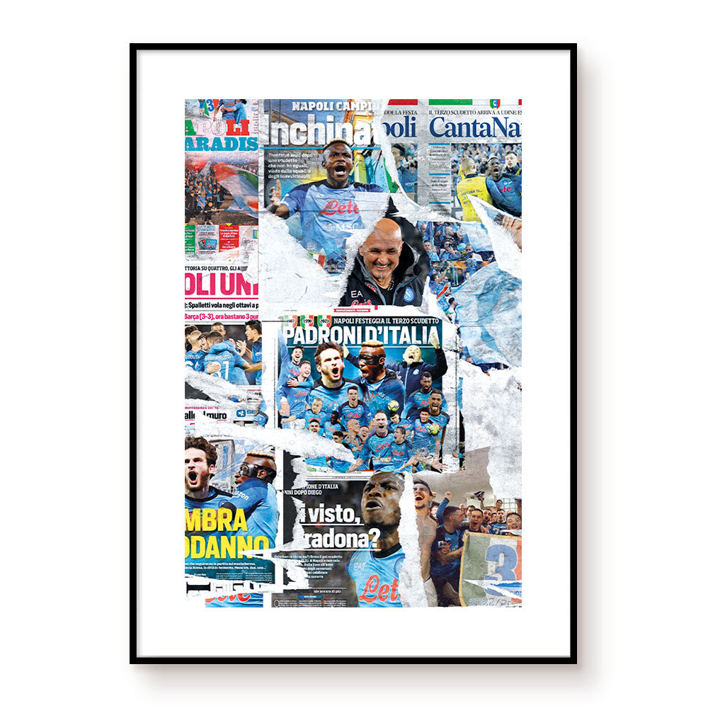 Poster - Napoli Scudetto Magazines