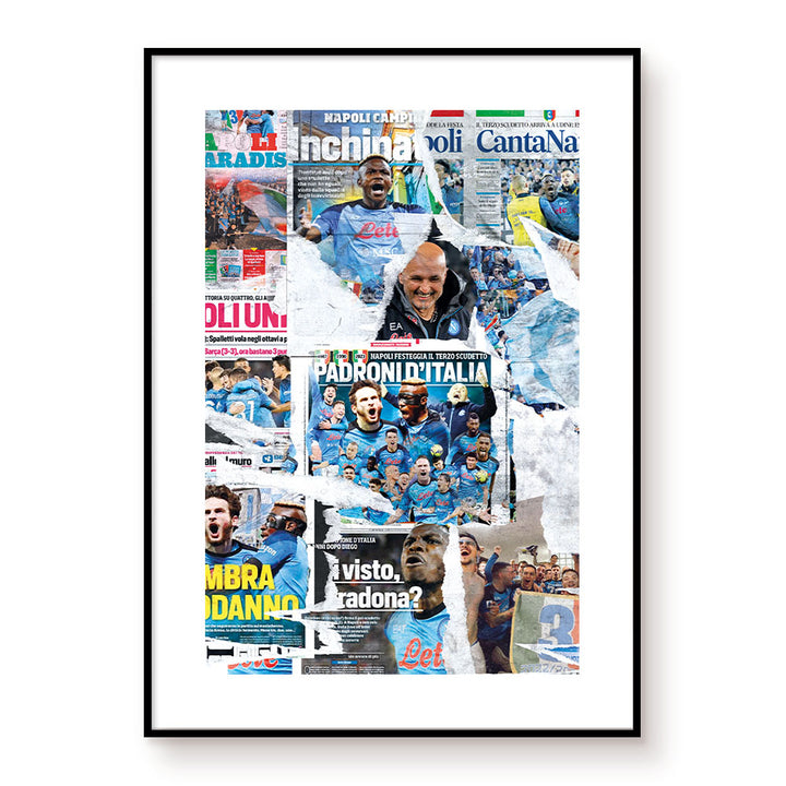 Poster - Napoli Scudetto Magazines