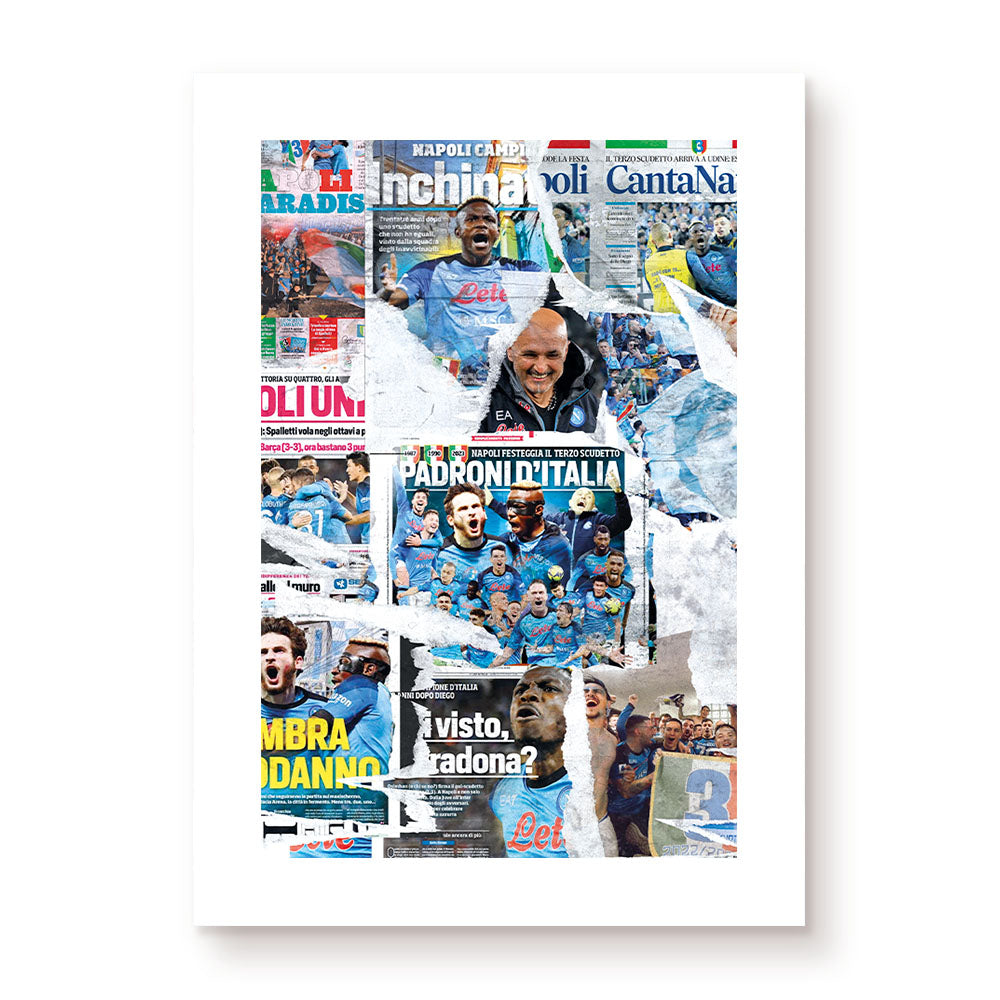 Poster - Napoli Scudetto Magazines