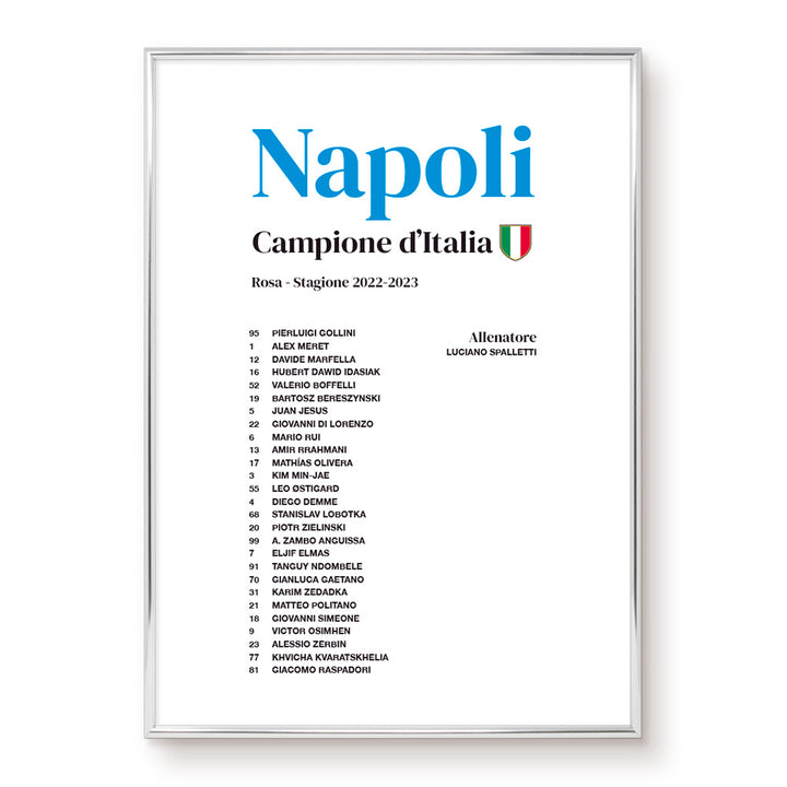 Poster - Rosa Napoli 22-23