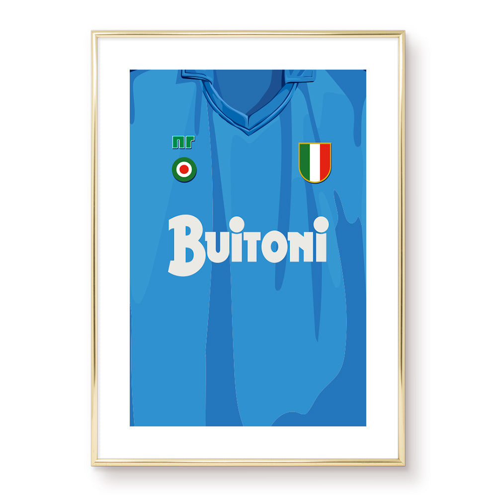 Poster - Maglia Napoli 87