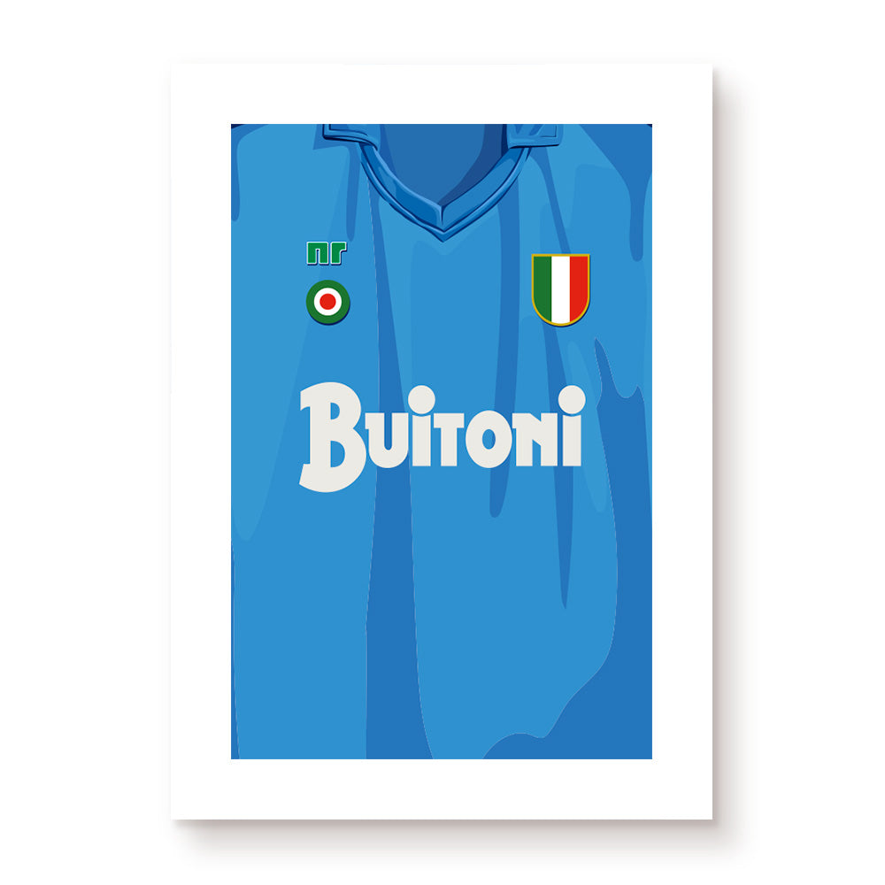 Poster - Maglia Napoli 87