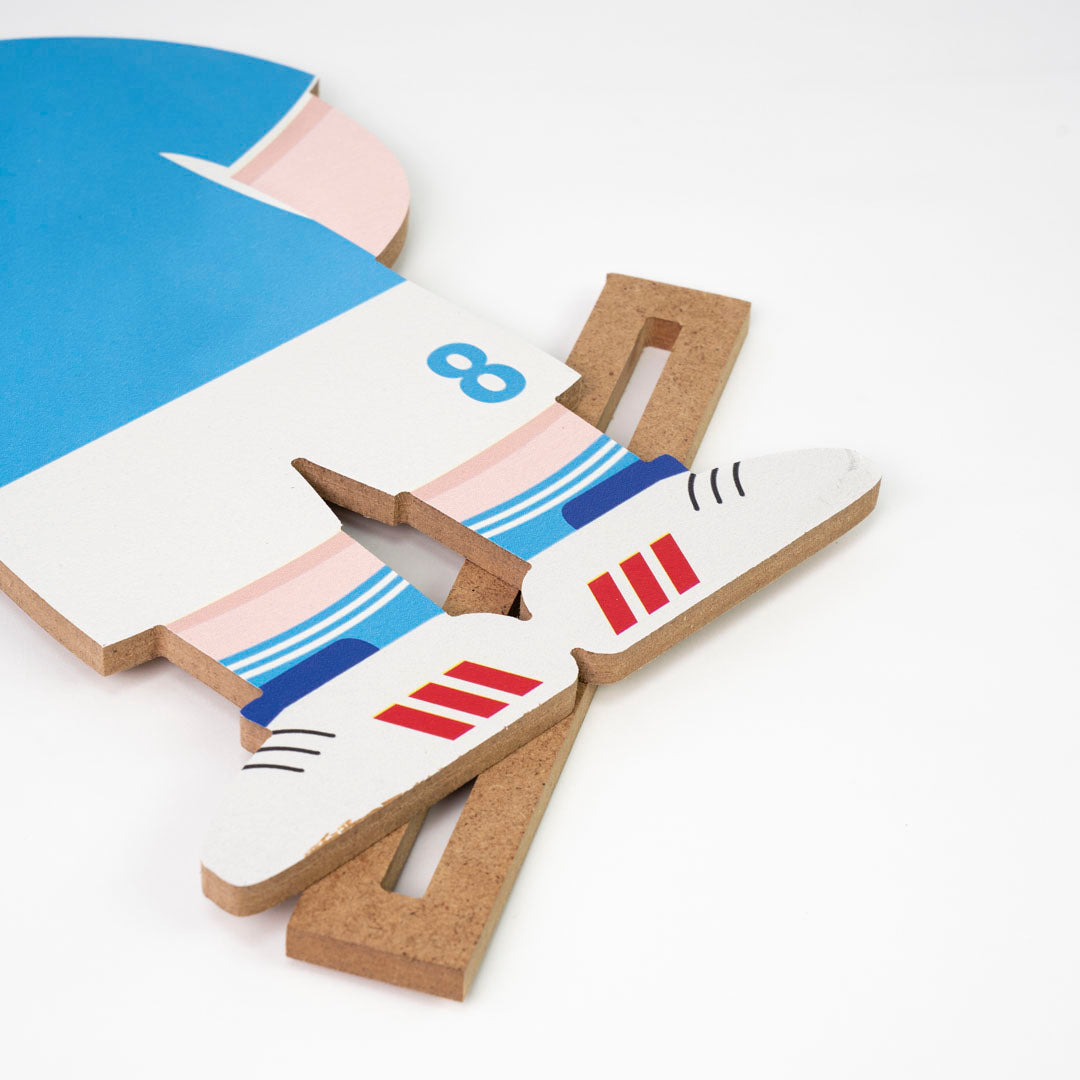 Tavoletta in legno - Folletto McTominay 2024-25