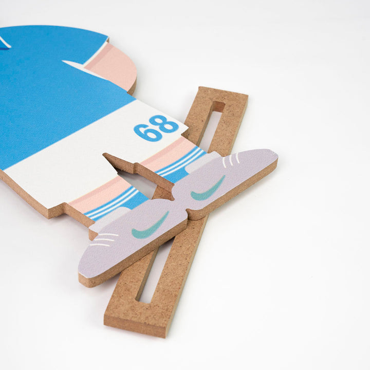 Tavoletta in legno - Folletto di Natale Lobotka 2024-25