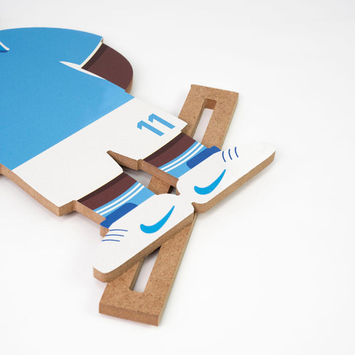 Tavoletta in legno - Folletto di Natale Lukaku 2024-25