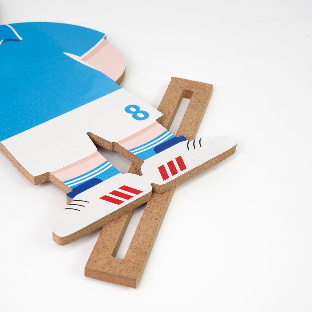 Tavoletta in legno - Folletto di Natale McTominay 2024-25