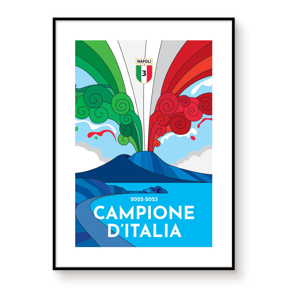 Poster - Napoli Campione D'Italia