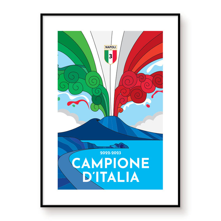 Poster - Napoli Campione D'Italia