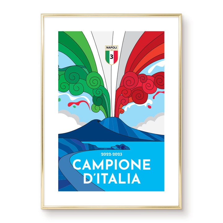 Poster - Napoli Campione D'Italia
