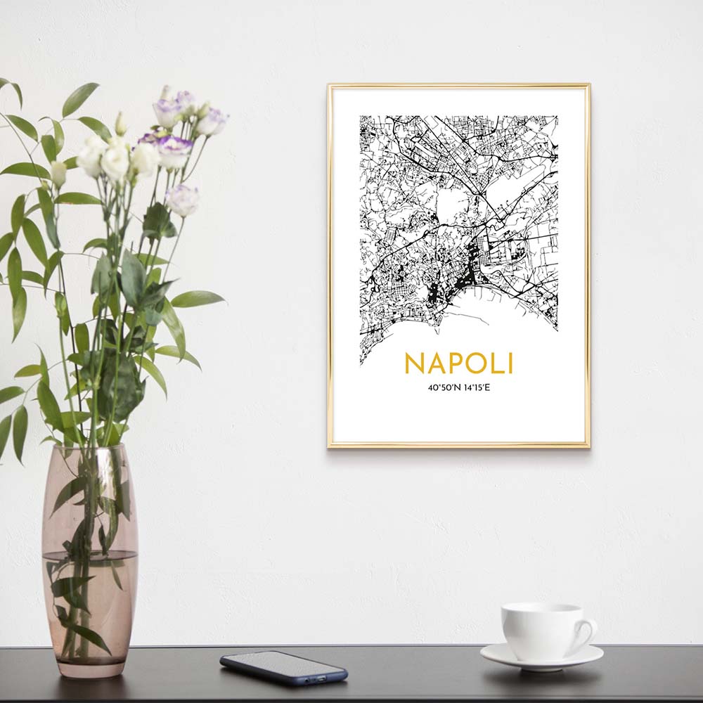 Poster - Napoli Coordinate