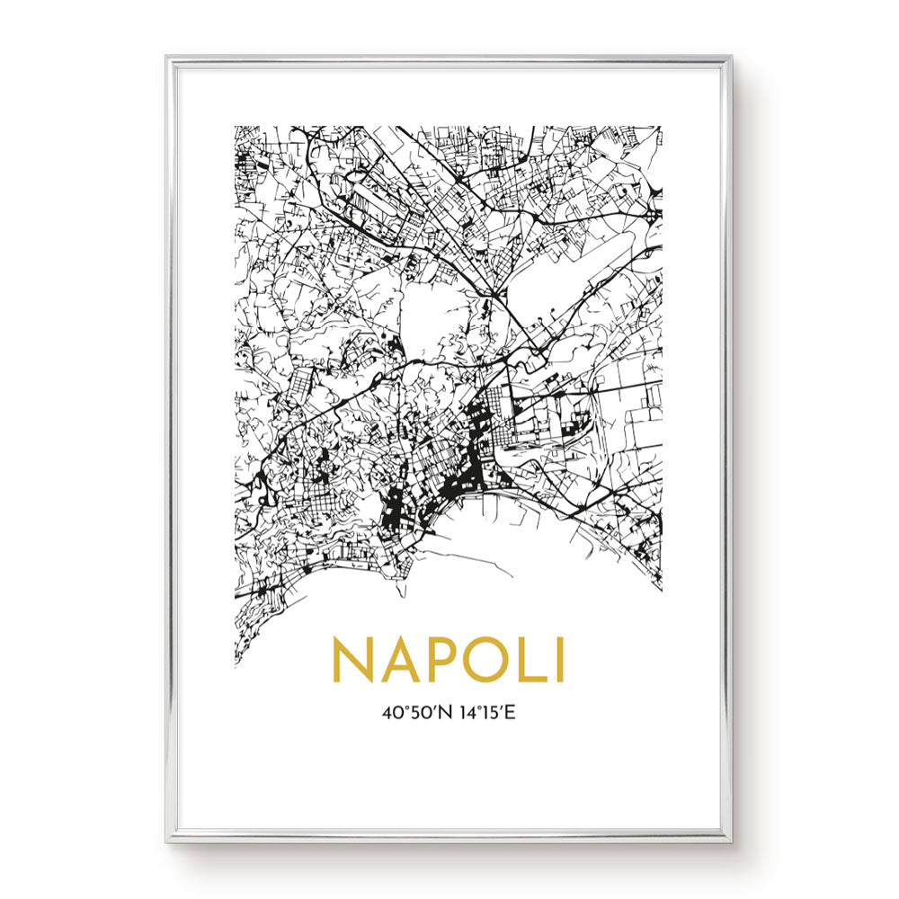 Poster - Napoli Coordinate
