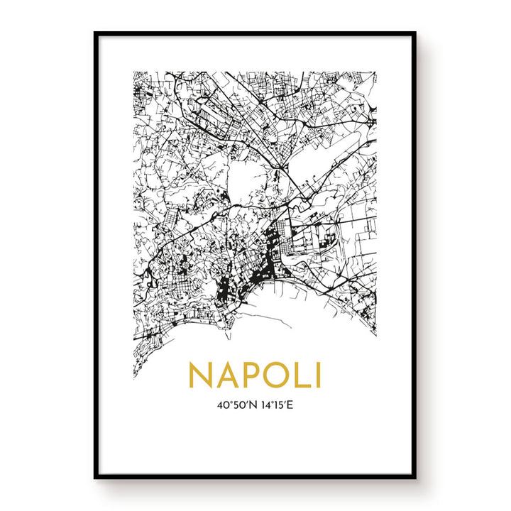 Poster - Napoli Coordinate