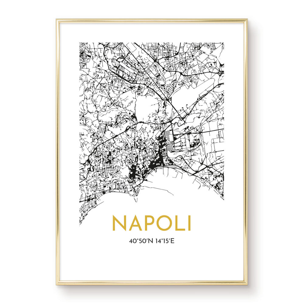 Poster - Napoli Coordinate