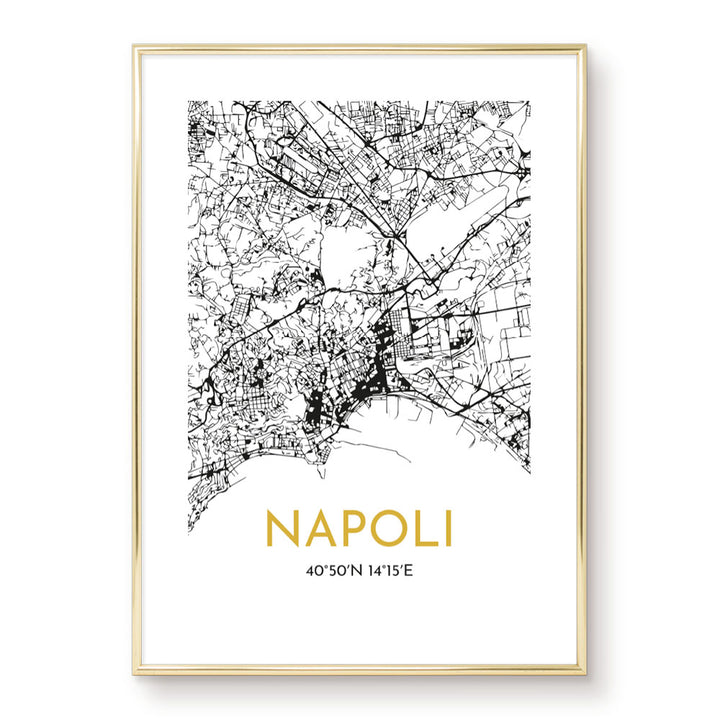 Poster - Napoli Coordinate