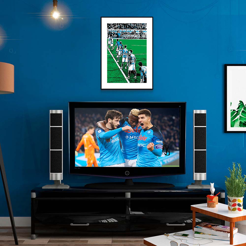 Poster - Napoli Avanti Tutta